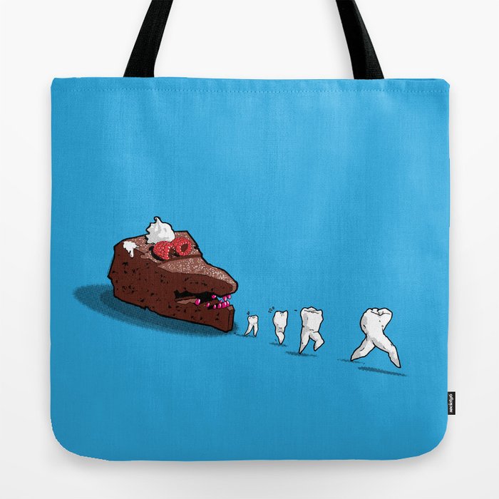 Floss away! Tote Bag by The Sound of Applause